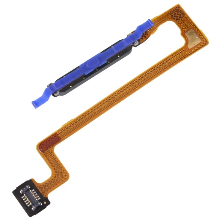 Pour Xiaomi Redmi Note 12 5G (Global) OEM Clé d'accueil Bouton d'empreinte digitale Câble flexible Pièce de remplacement (sans logo) - Noir