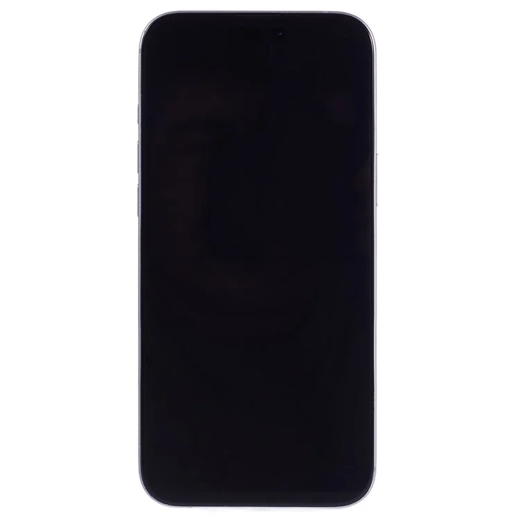 For iPhone 16 Pro Max Fake Phone Model Black Screen Not Real Smartphone Display (without Logo) - Grey