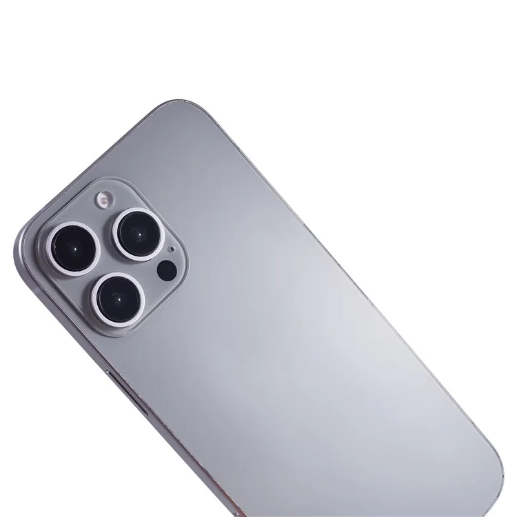 For iPhone 16 Pro Max Fake Phone Model Black Screen Not Real Smartphone Display (without Logo) - Grey