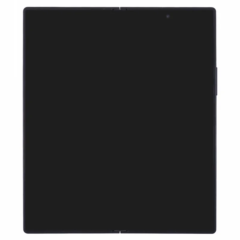 For Samsung Galaxy Z Fold6 5G Fake Phone Model Black Screen Not Real Smartphone Display (Without Logo) - Black