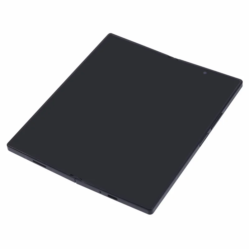 For Samsung Galaxy Z Fold6 5G Fake Phone Model Black Screen Not Real Smartphone Display (Without Logo) - Black