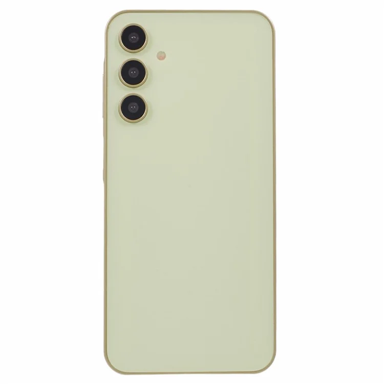 For Samsung Galaxy A25 5G (Global) (161.0 x 76.5 x 8.3mm) Black Screen Fake Phone Model Not Real Smartphone Display (Without Logo) - Yellow