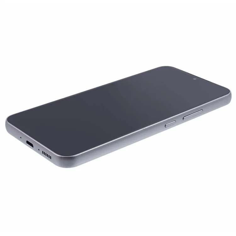 Pour Samsung Galaxy A34 5G Écran Noir, Faux Modèle de Téléphone Non Réel Affichage du Smartphone (sans Logo) - Blanc