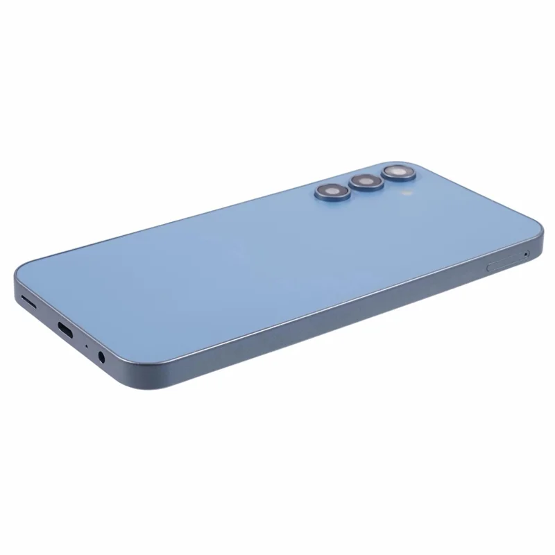 For Samsung Galaxy A15 5G Black Screen Fake Phone Model Not Real Smartphone Display (Without Logo) - Baby Blue