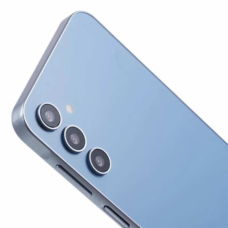 For Samsung Galaxy A15 5G Black Screen Fake Phone Model Not Real Smartphone Display (Without Logo) - Baby Blue