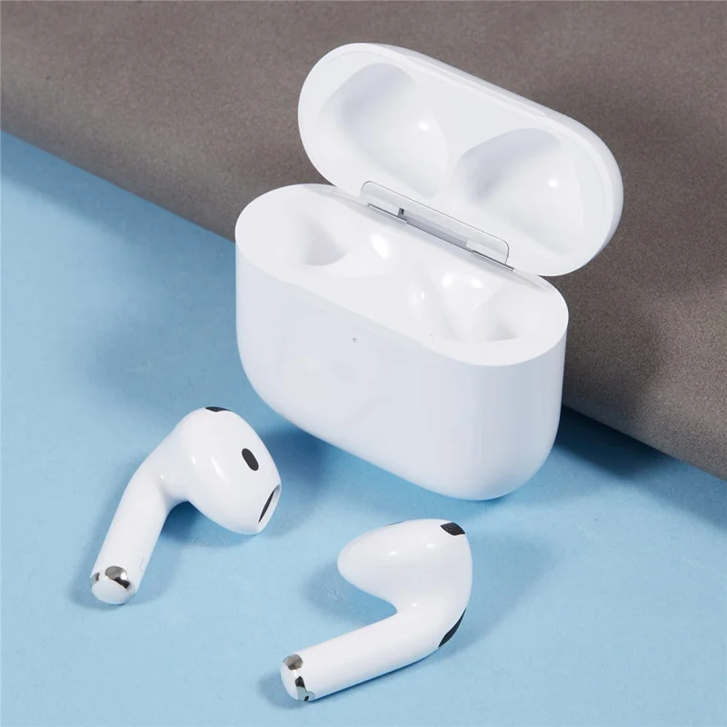 For AirPods 4 Not Working Fake Earphone Model Dummy Earbuds Shooting Counter Display Toys - White