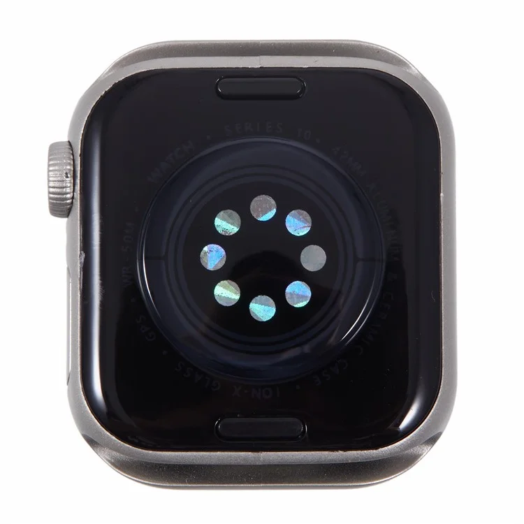 For Apple Watch Series 10 42mm Black Screen Fake Model Not Working Copy Faux Watch - Silver