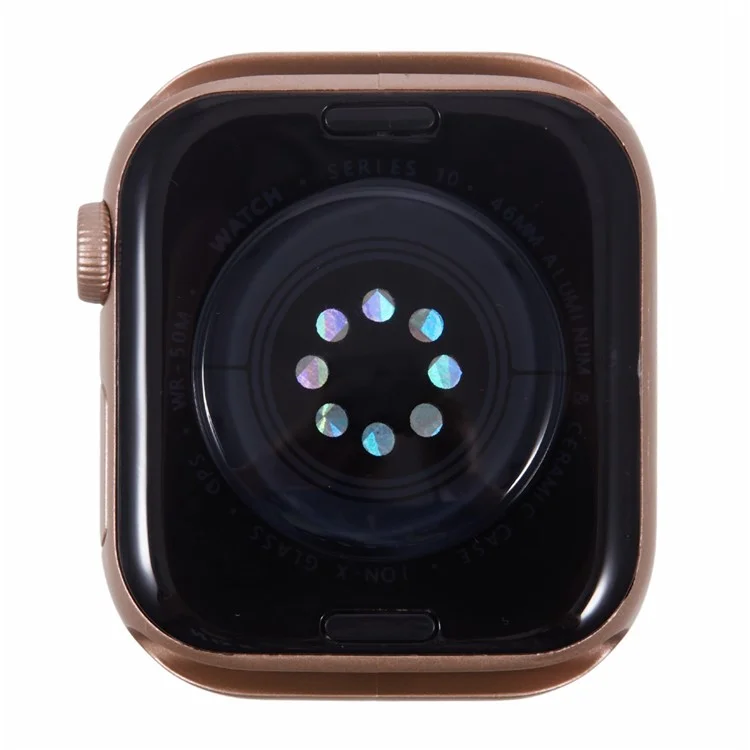 Для Apple Watch Series 10 46mm Black Screen Fake Model Not Working Copy Faux Watch - Rose Gold
