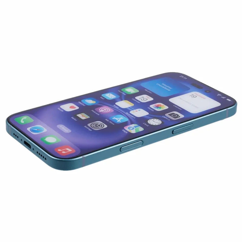 For iPhone 16 Plus Color Screen Dummy Phone Shooting Counter Display Toys (Without Logo) - Green