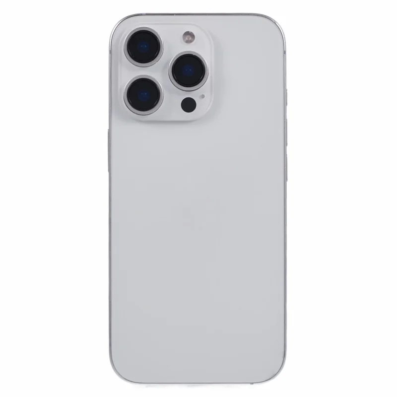 For iPhone 16 Pro Max Color Screen Dummy Phone Shooting Counter Display Toys (Without Logo) - White