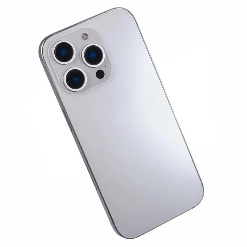 For iPhone 16 Pro Max Color Screen Dummy Phone Shooting Counter Display Toys (Without Logo) - White