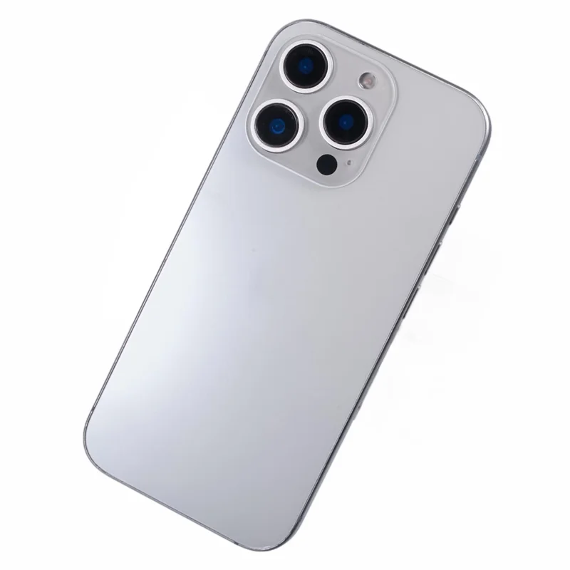 For iPhone 16 Pro Max Color Screen Dummy Phone Shooting Counter Display Toys (Without Logo) - White