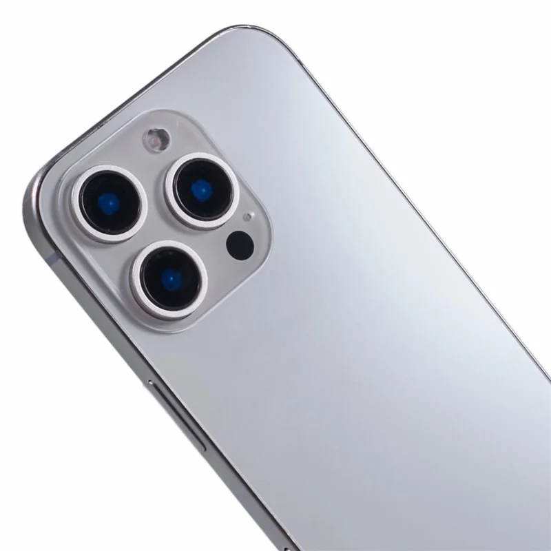 For iPhone 16 Pro Max Color Screen Dummy Phone Shooting Counter Display Toys (Without Logo) - White