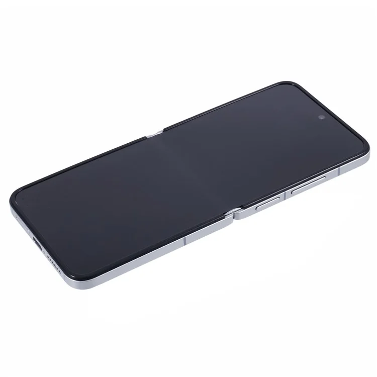 Para Xiaomi Mix Flip 5G Pantalla Negra Modelo de Teléfono Falso no Visualización de Teléfonos Inteligentes (sin Logotipo) - Blanco