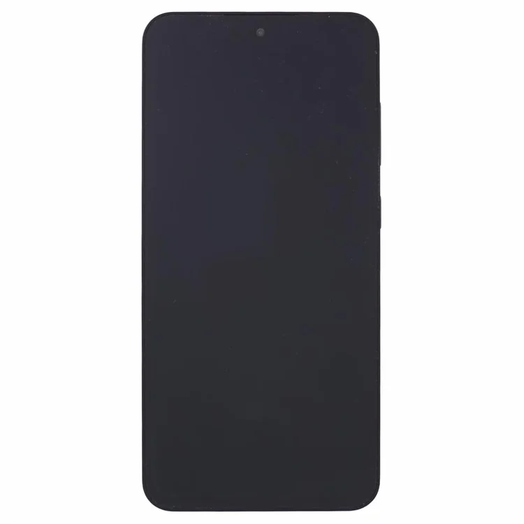 For Samsung Galaxy S24 FE Black Screen Fake Phone Model Not Real Smartphone Display (Without Logo) - Black