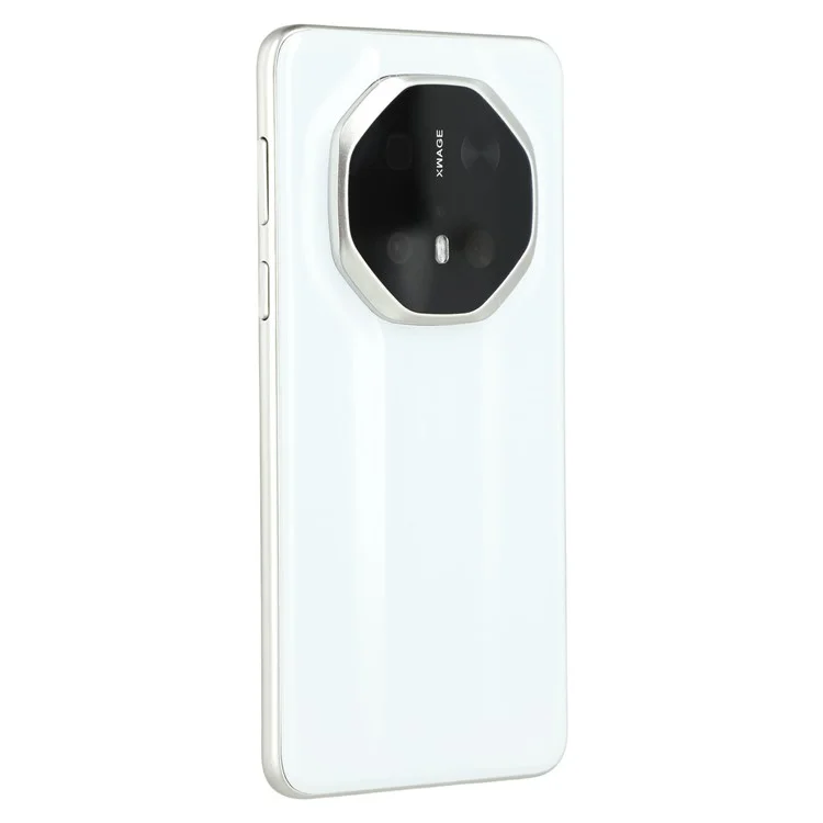 Pour Huawei Mate 70 RS Noir ultime Écran factice Modèle de téléphone non réel Affichage de smartphone (sans logo) - Blanc