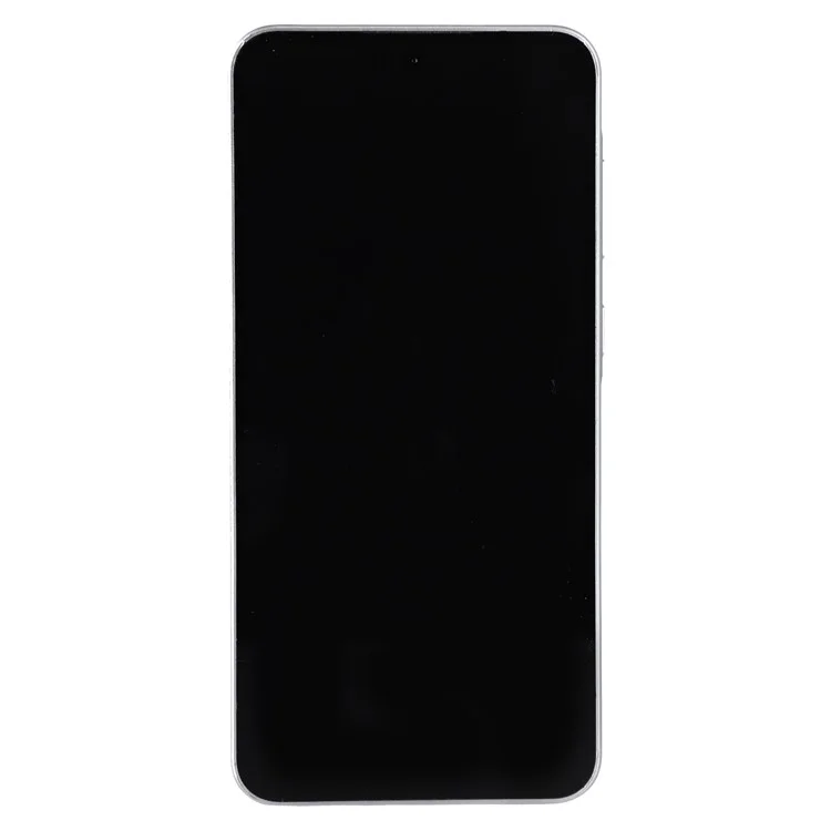 Für Samsung Galaxy A56 5G Schwarzer Bildschirm Fake-Handymodell, nicht echtes Smartphone-Display (ohne Logo) - Weiß