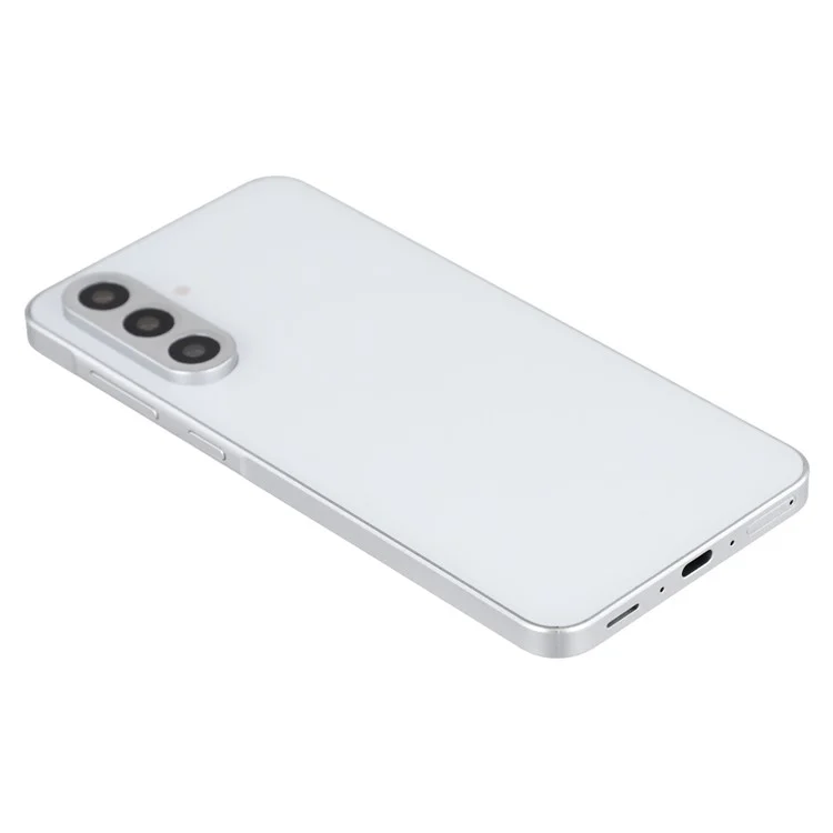 Für Samsung Galaxy A56 5G Schwarzer Bildschirm Fake-Handymodell, nicht echtes Smartphone-Display (ohne Logo) - Weiß