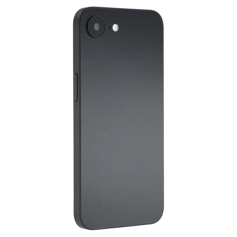 For iPhone 16e Black Screen Fake Phone Model Not Real Smartphone Display (Without Logo) - Black