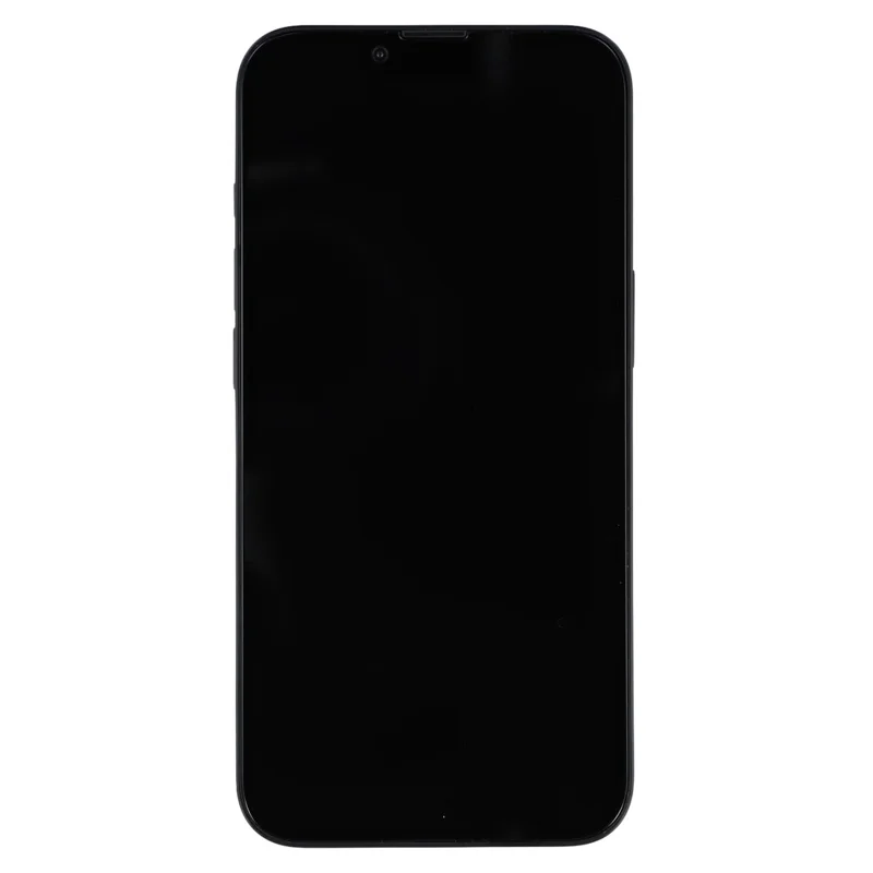 For iPhone 16e Black Screen Fake Phone Model Not Real Smartphone Display (Without Logo) - Black