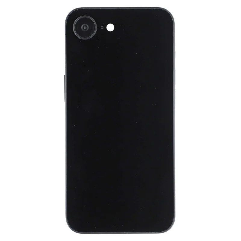 For iPhone 16e Black Screen Fake Phone Model Not Real Smartphone Display (Without Logo) - Black