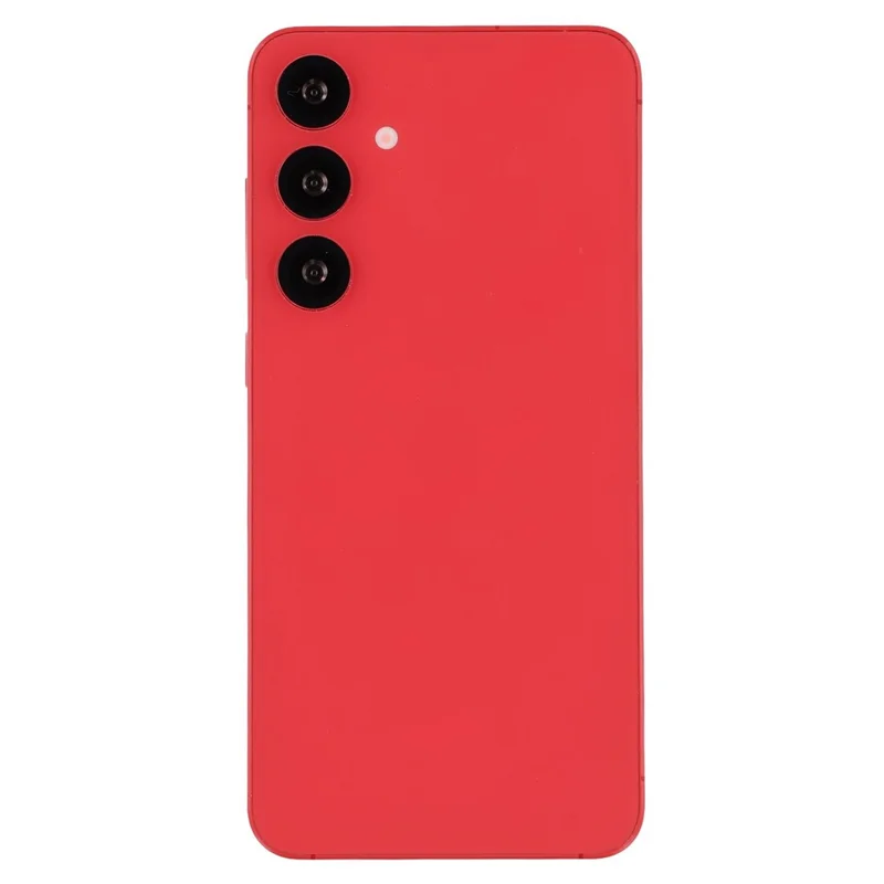 For Samsung Galaxy S25 Color Screen Dummy Phone Shooting Counter Display Toys (Without Logo) - Coral Red