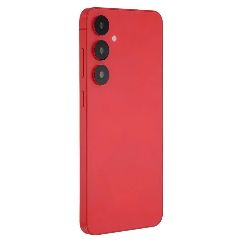 For Samsung Galaxy S25 Color Screen Dummy Phone Shooting Counter Display Toys (Without Logo) - Coral Red