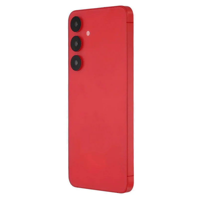 For Samsung Galaxy S25 Color Screen Dummy Phone Shooting Counter Display Toys (Without Logo) - Coral Red