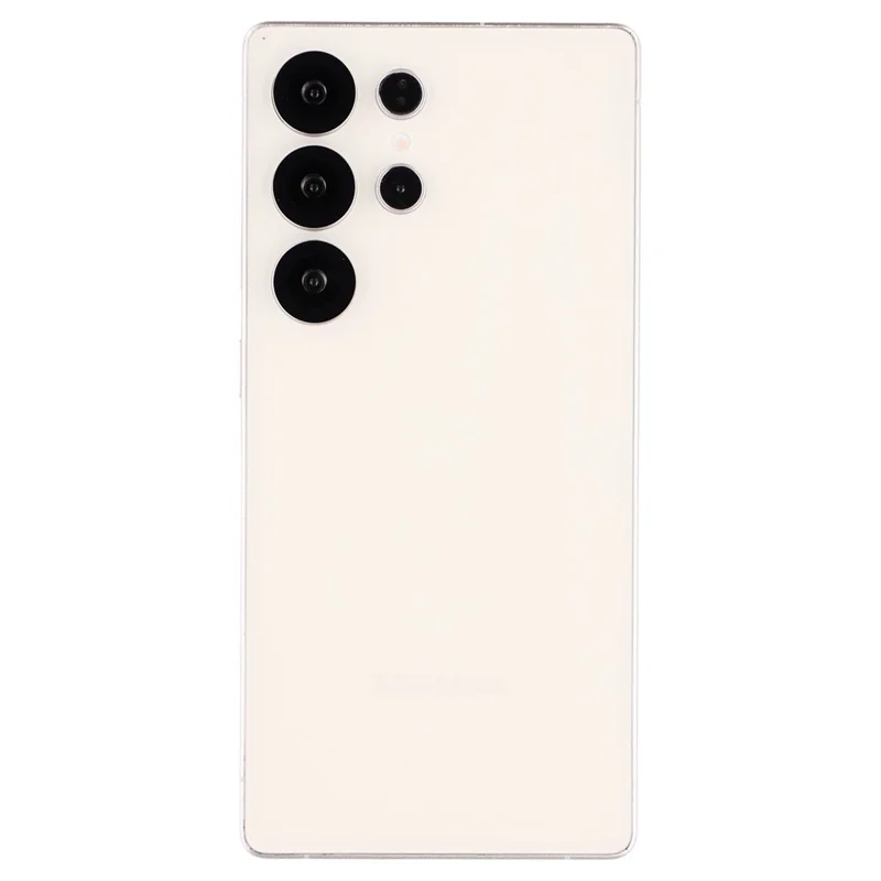 Für Samsung Galaxy S25 Ultra Farbdisplay Dummy-Handy Deko-Attrappe (Ohne Logo) - Titanium Pink Gold