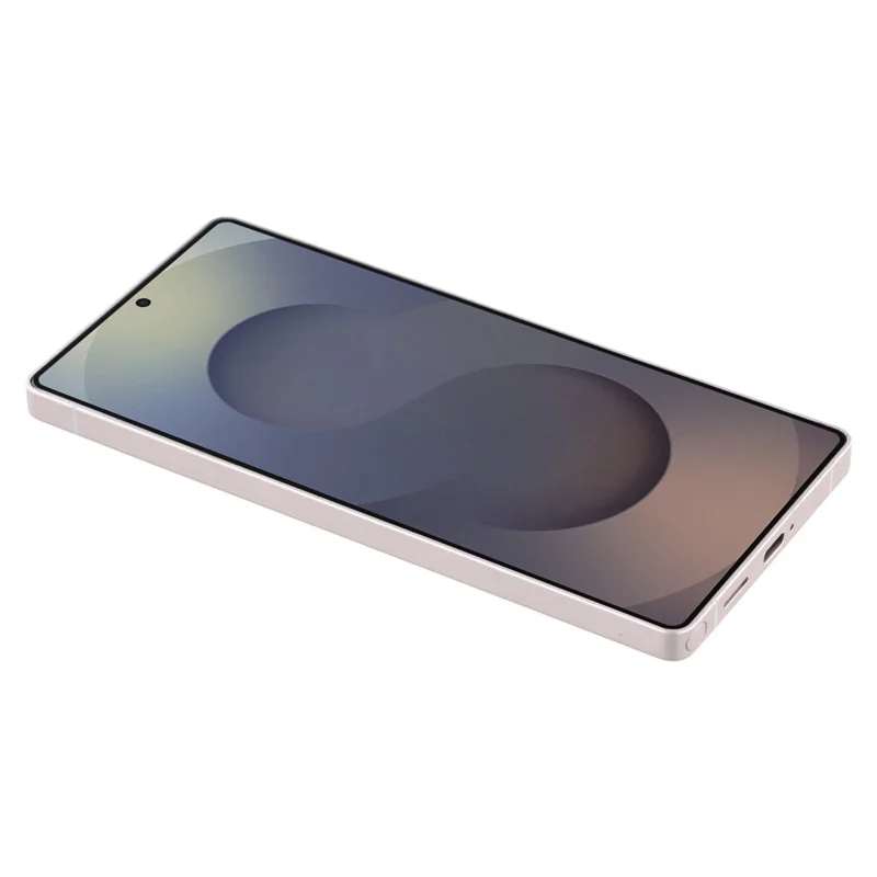 Für Samsung Galaxy S25 Ultra Farbdisplay Dummy-Handy Deko-Attrappe (Ohne Logo) - Titanium Pink Gold