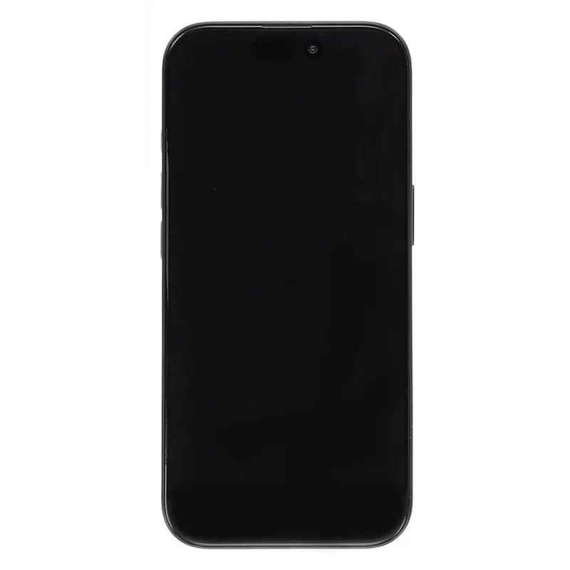 For iPhone 17 Pro Max Black Screen Fake Phone Model Not Real Smartphone Display (Without Logo) - Black