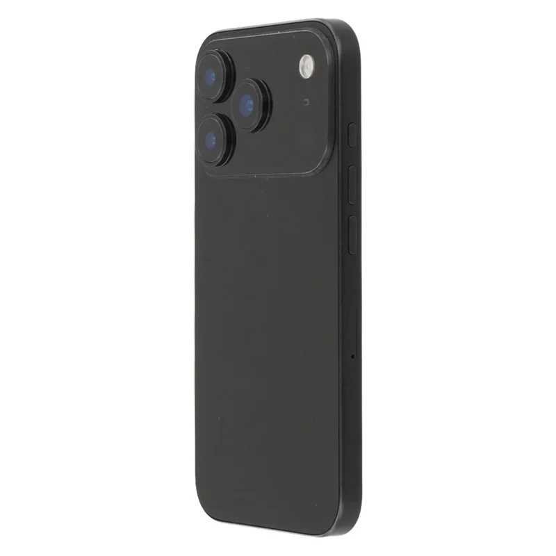 For iPhone 17 Pro Max Black Screen Fake Phone Model Not Real Smartphone Display (Without Logo) - Black