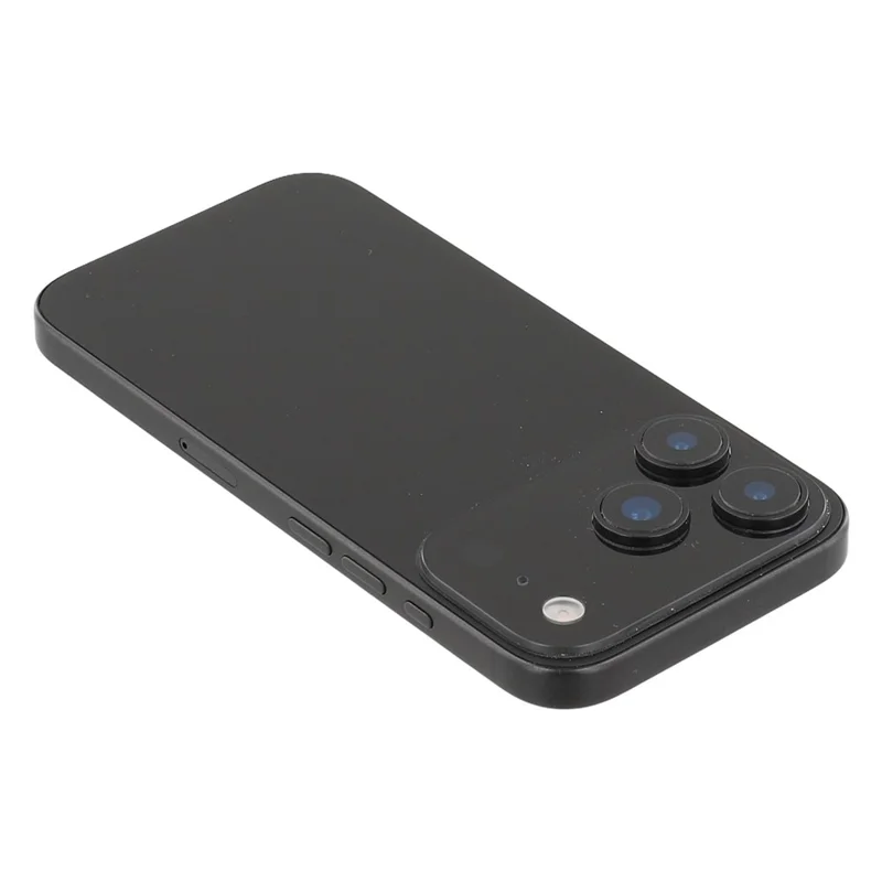 For iPhone 17 Pro Max Black Screen Fake Phone Model Not Real Smartphone Display (Without Logo) - Black