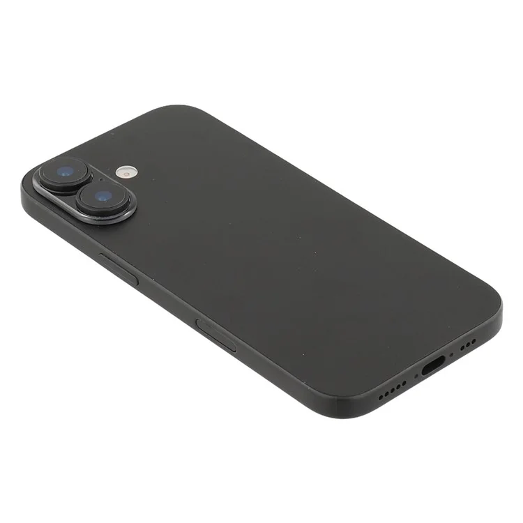 For iPhone 17 Black Screen Fake Phone Model Not Real Smartphone Display (Without Logo) - Black