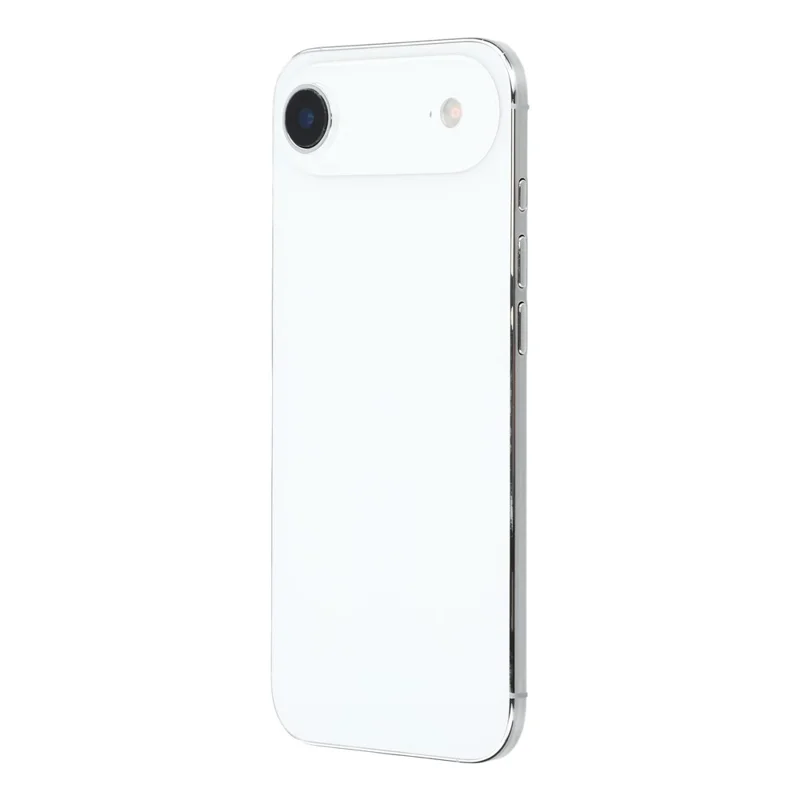 For iPhone Air Black Screen Fake Phone Model Not Real Smartphone Display (Without Logo) - White