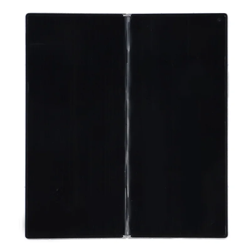 For Samsung Galaxy Z Fold7 5G Black Screen Fake Phone Model Not Real Smartphone Display (Without Logo) - White