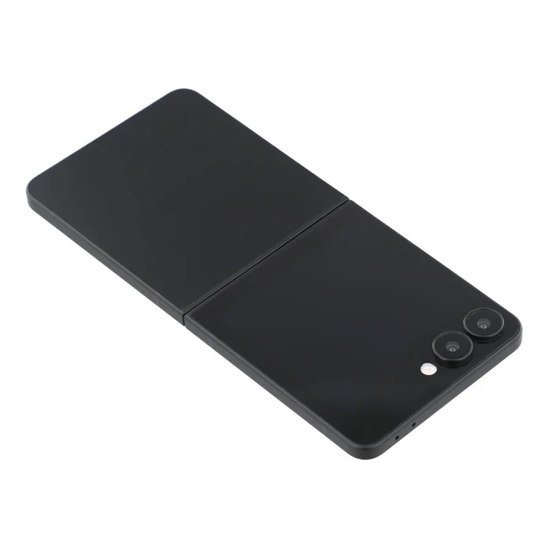 For Samsung Galaxy Z Flip7 5G Black Screen Fake Phone Model Not Real Smartphone Display (Without Logo) - Black