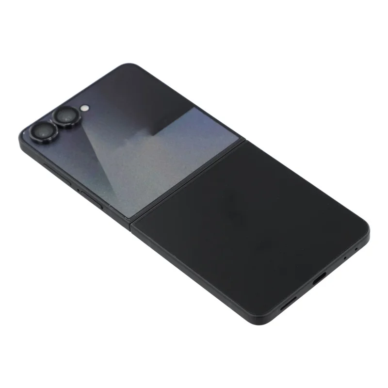 For Samsung Galaxy Z Flip7 5G Color Screen Dummy Phone Shooting Counter Display Toys (Without Logo) - Black