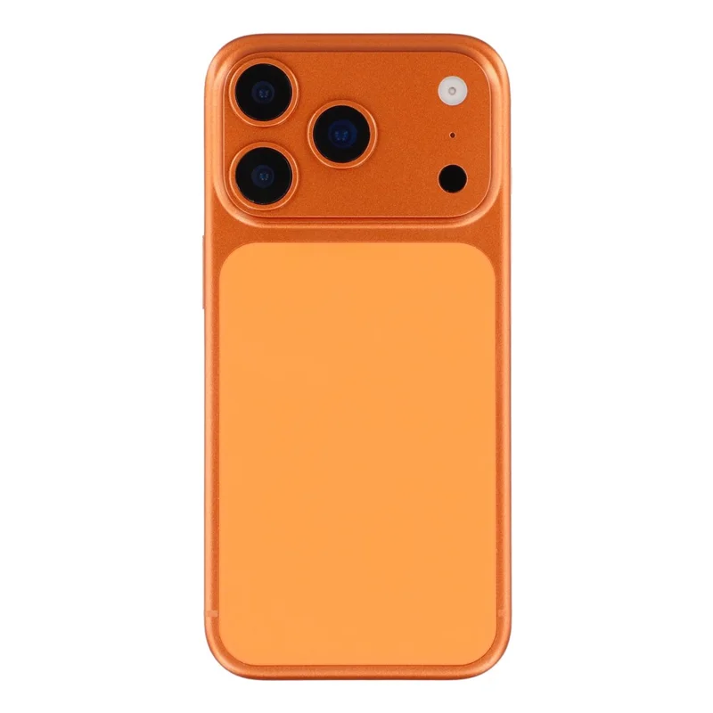 For iPhone 17 Pro Color Screen Dummy Phone Shooting Counter Display Toys (Without Logo) - Orange