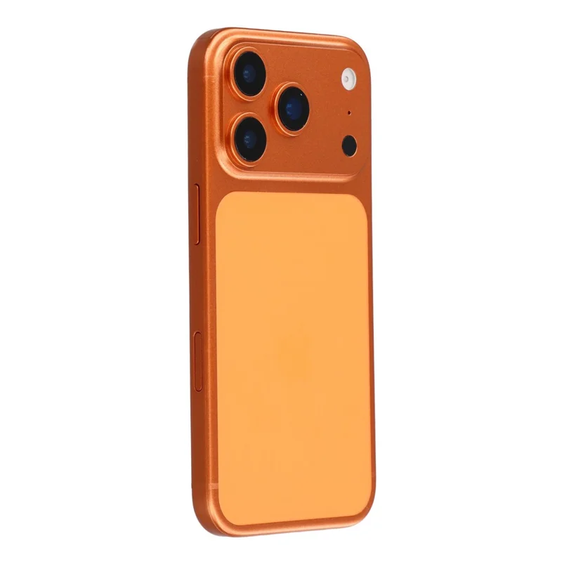 For iPhone 17 Pro Color Screen Dummy Phone Shooting Counter Display Toys (Without Logo) - Orange