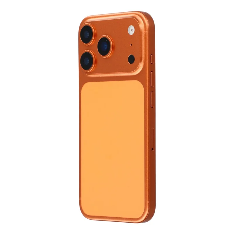 For iPhone 17 Pro Color Screen Dummy Phone Shooting Counter Display Toys (Without Logo) - Orange