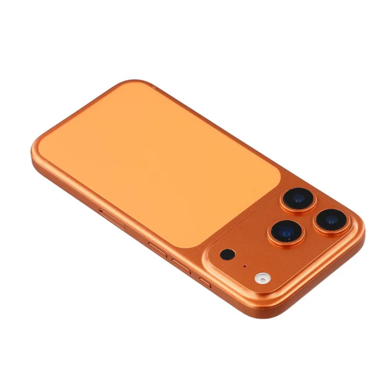 For iPhone 17 Pro Color Screen Dummy Phone Shooting Counter Display Toys (Without Logo) - Orange
