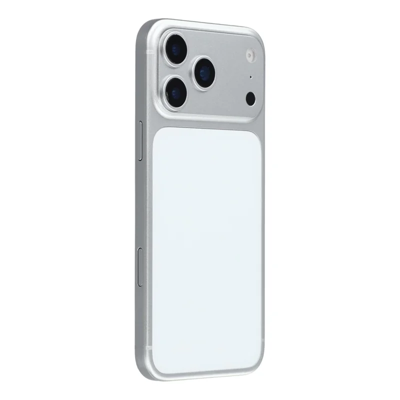 For iPhone 17 Pro Max Color Screen Dummy Phone Shooting Counter Display Toys (Without Logo) - Silver