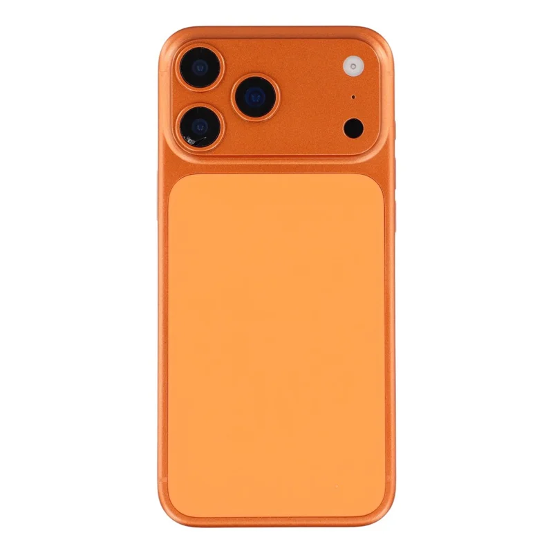 For iPhone 17 Pro Max Color Screen Dummy Phone Shooting Counter Display Toys (Without Logo) - Orange