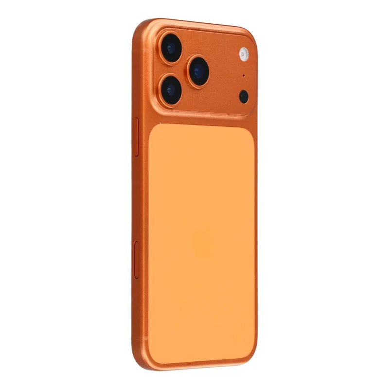For iPhone 17 Pro Max Color Screen Dummy Phone Shooting Counter Display Toys (Without Logo) - Orange