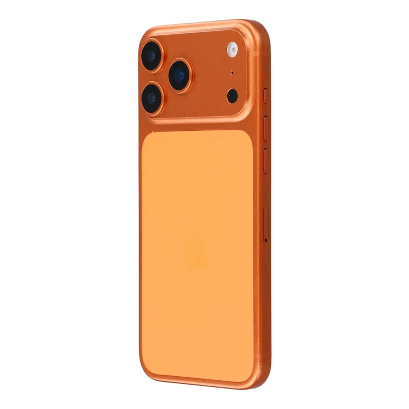 For iPhone 17 Pro Max Color Screen Dummy Phone Shooting Counter Display Toys (Without Logo) - Orange