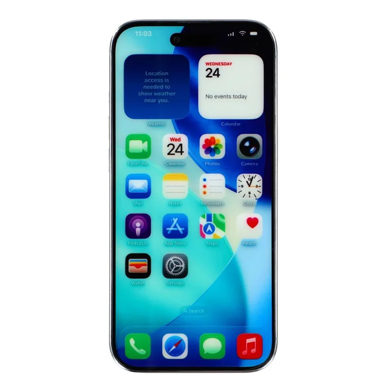 For iPhone Air Color Screen Dummy Phone Shooting Counter Display Toys (Without Logo) - White