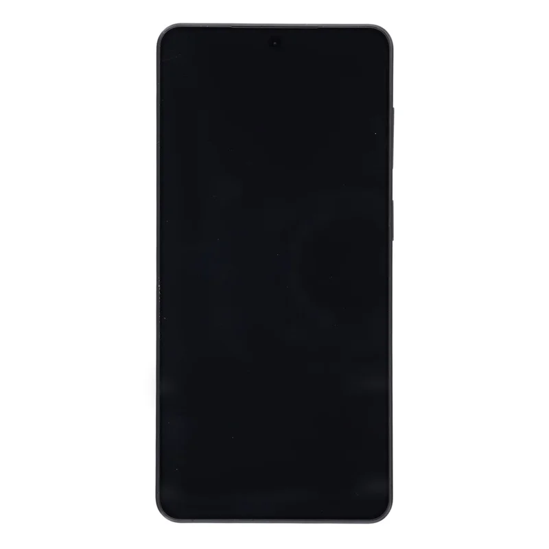 Modello di telefono finto per Samsung Galaxy S26+ con schermo nero, non uno smartphone reale, da esporre (senza logo) - Nero