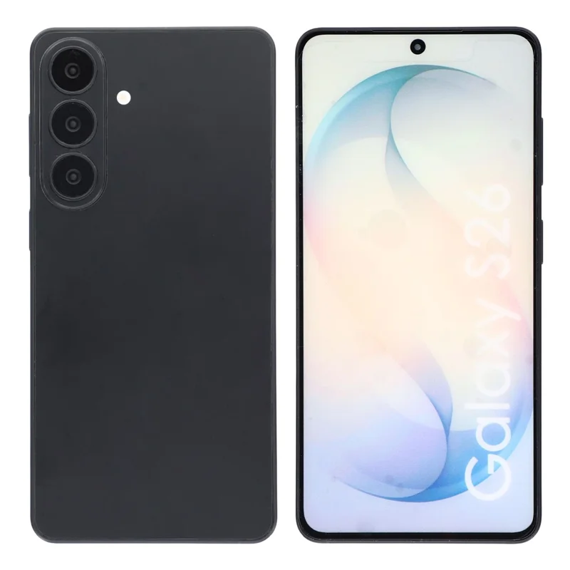 For Samsung Galaxy S26 Color Screen Dummy Phone Shooting Counter Display Toys (Without Logo) - Black