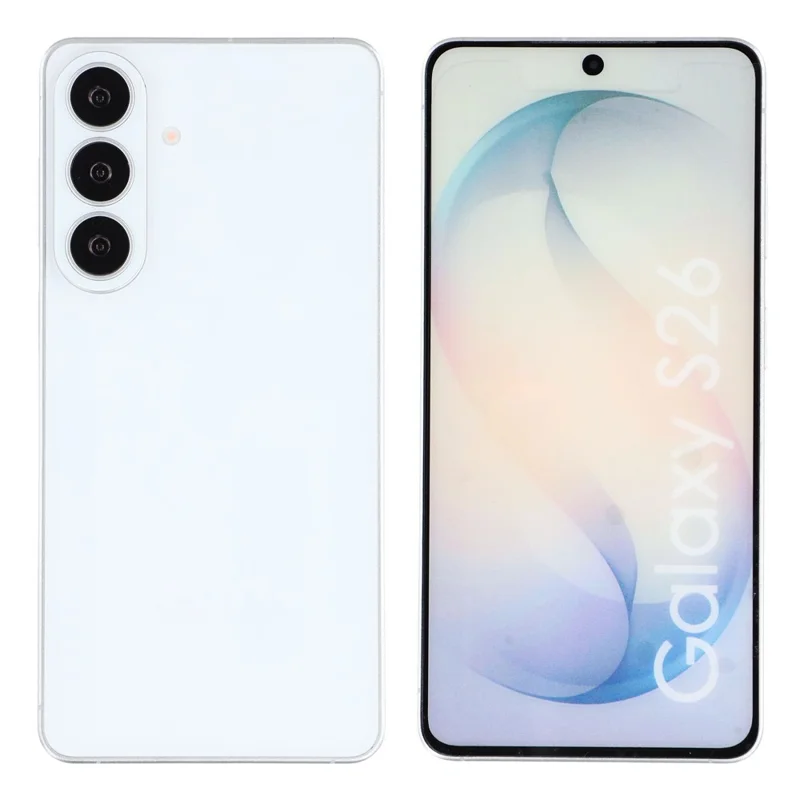 For Samsung Galaxy S26 Color Screen Dummy Phone Shooting Counter Display Toys (Without Logo) - White